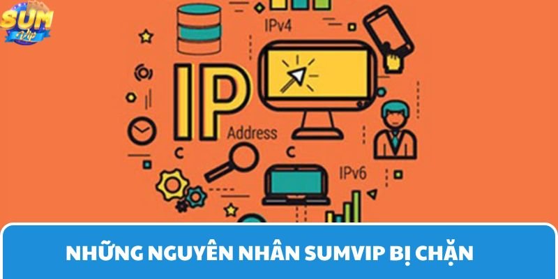 Việc truy cập vào website giả mạo làm Sumvip bị chặn